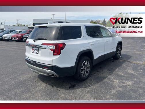 Summit White 2023 GMC Acadia FWD SLE