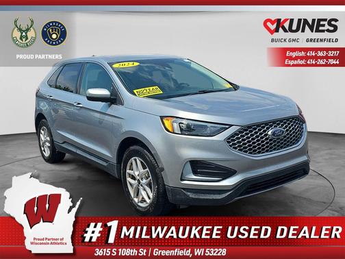 Iconic Silver Metallic 2024 Ford Edge SEL