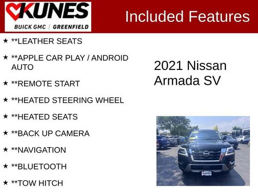 2021 Nissan Armada SV 4WD
