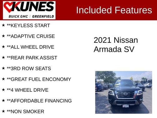 2021 Nissan Armada SV 4WD