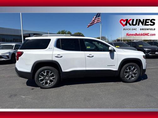 Summit White 2023 GMC Acadia AWD SLT