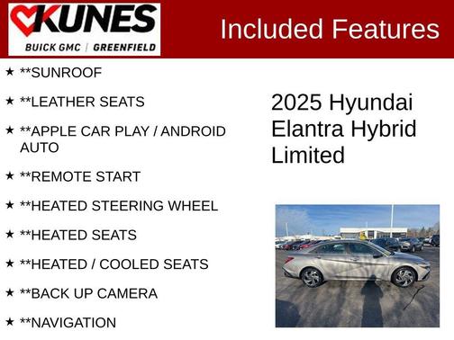 2025 Hyundai ELANTRA HEV Limited