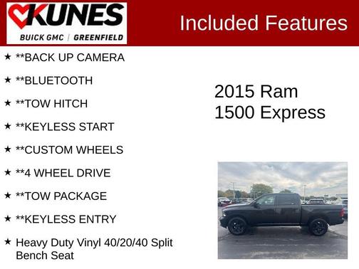 2015 RAM 1500 Tradesman/Express