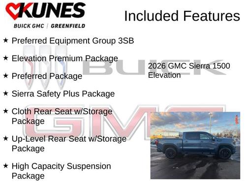 2026 GMC Sierra 1500 Elevation