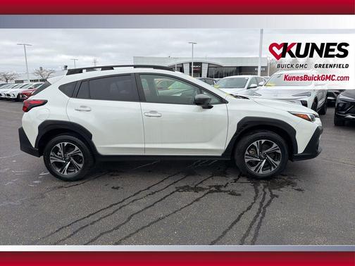 Crystal White Pearl 2024 Subaru Crosstrek Premium