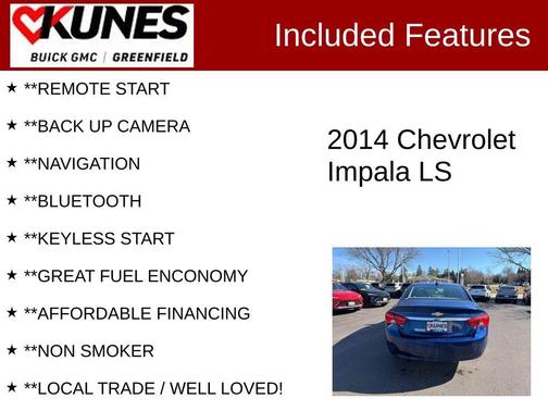 2014 Chevrolet Impala 1LS