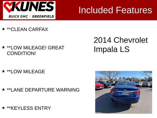 2014 Chevrolet Impala 1LS