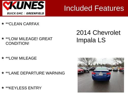 2014 Chevrolet Impala 1LS