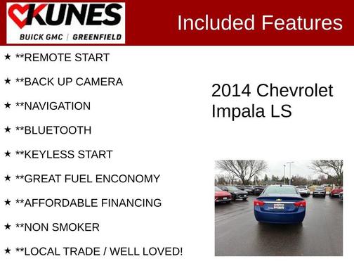 2014 Chevrolet Impala 1LS
