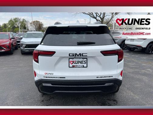 Summit White 2026 GMC Terrain AWD Elevation