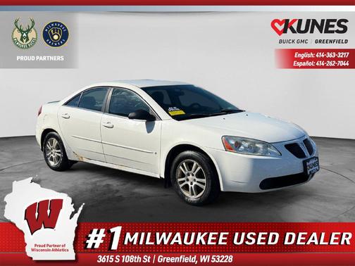 Ivory White 2006 Pontiac G6 Base