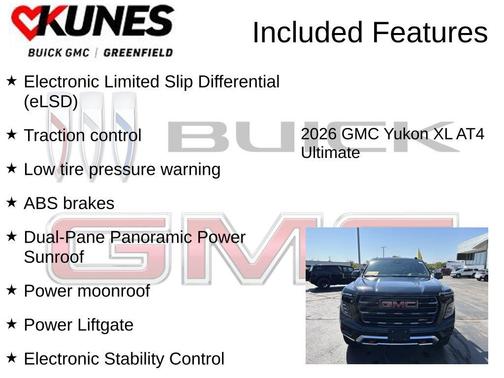 2026 GMC Yukon XL 4WD AT4 Ultimate