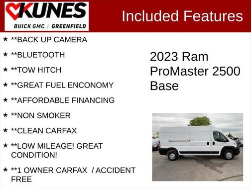 2023 RAM ProMaster 2500 High Roof