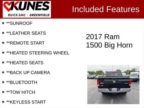 2017 RAM 1500 Big Horn