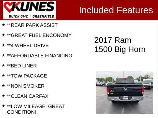 2017 RAM 1500 Big Horn