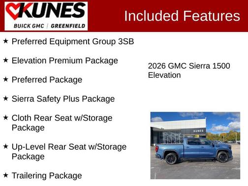 2026 GMC Sierra 1500 Elevation