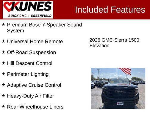 2026 GMC Sierra 1500 Elevation