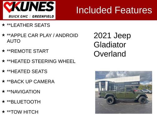 2021 Jeep Gladiator Overland