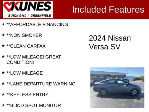 2024 Nissan Versa 1.6 SV
