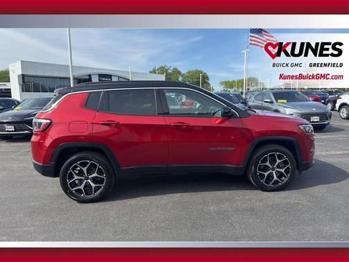 Red Hot Pearlcoat 2025 Jeep Compass Limited