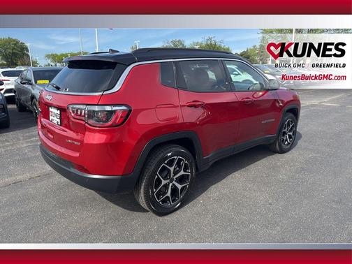 Red Hot Pearlcoat 2025 Jeep Compass Limited