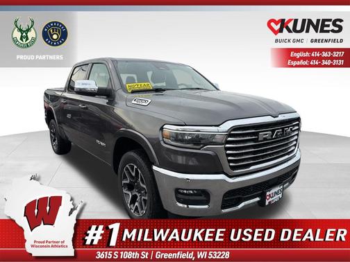 Granite Crystal Metallic Clearcoat 2025 RAM 1500 Laramie