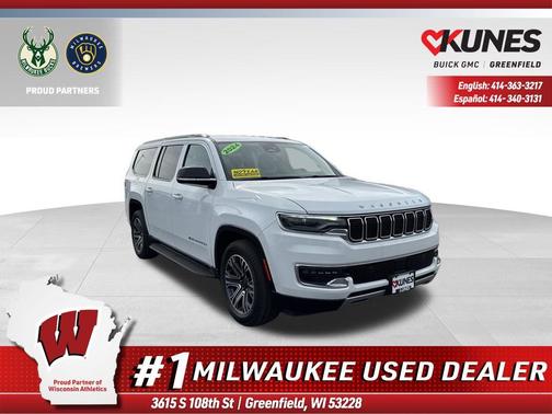 Bright White Clearcoat 2024 Jeep Wagoneer L Series II 4x4