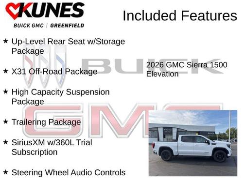 2026 GMC Sierra 1500 Elevation