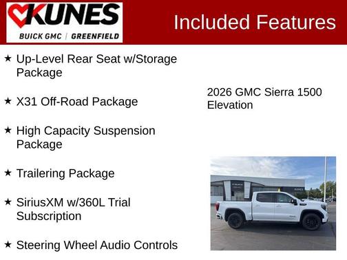 2026 GMC Sierra 1500 Elevation