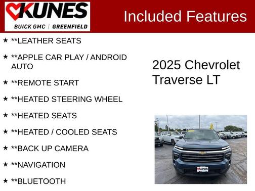 2025 Chevrolet Traverse LT