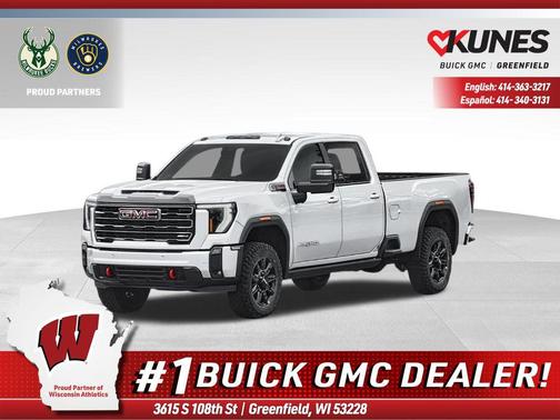 Summit White 2026 GMC Sierra 3500 AT4