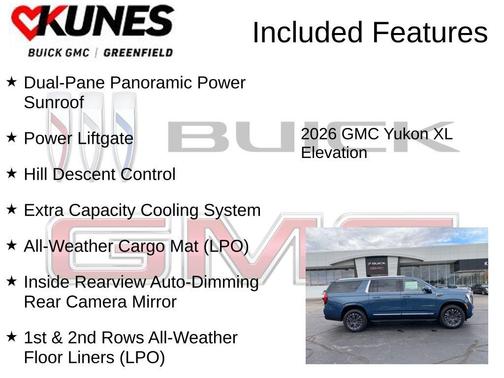2026 GMC Yukon XL 4WD Elevation