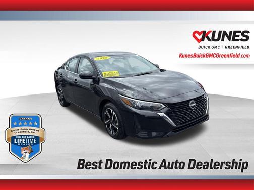 Super Black 2025 Nissan Sentra SV