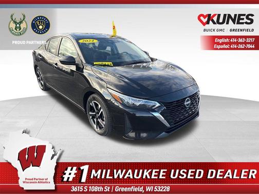 Super Black 2024 Nissan Sentra SV