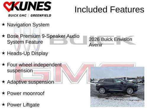 2026 Buick Envision Avenir AWD