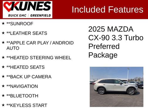 2025 Mazda CX-90 3.3 Turbo Preferred