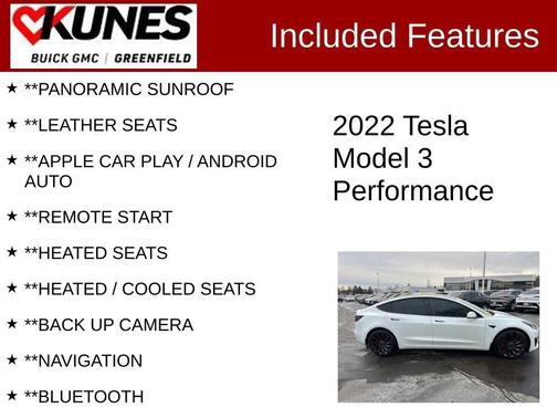 2022 Tesla Model 3 Performance