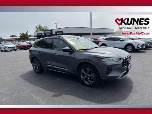 Gray Metallic 2024 Ford Escape ST-Line