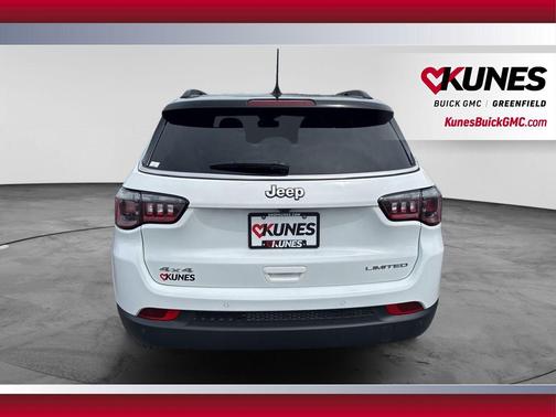 Bright White Clearcoat 2025 Jeep Compass Limited