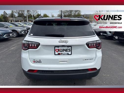 Bright White Clearcoat 2025 Jeep Compass Limited