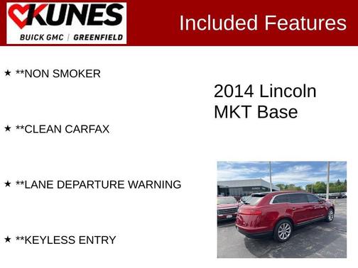Ruby Red Metallic 2014 Lincoln MKT Base