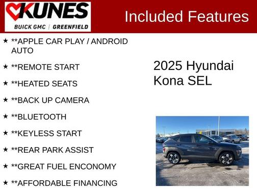 2025 Hyundai KONA SEL