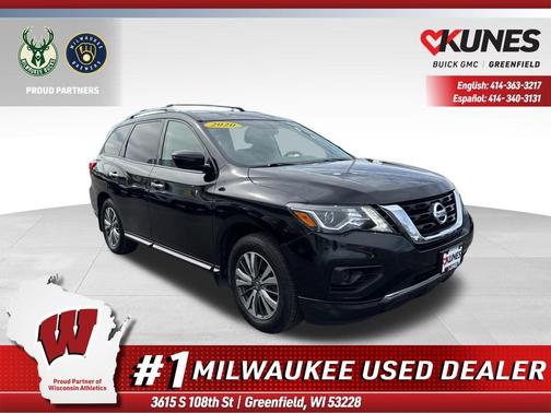 Magnetic Black Pearl 2020 Nissan Pathfinder S 4WD