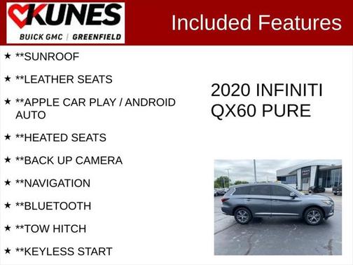 2020 INFINITI QX60 Pure