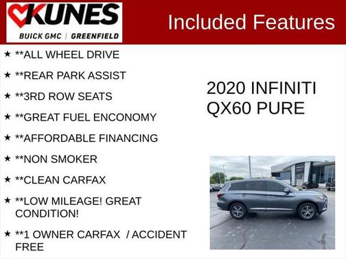 2020 INFINITI QX60 Pure