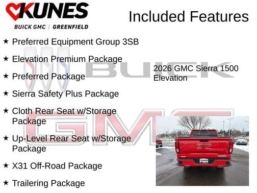 2026 GMC Sierra 1500 Elevation