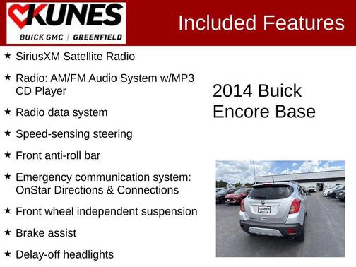 Quicksilver Metallic 2014 Buick Encore Base