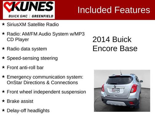 Quicksilver Metallic 2014 Buick Encore Base