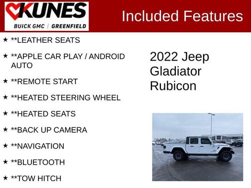 2022 Jeep Gladiator Rubicon