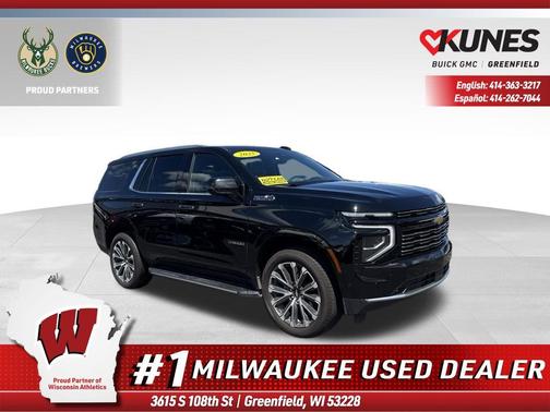 Black 2025 Chevrolet Tahoe High Country
